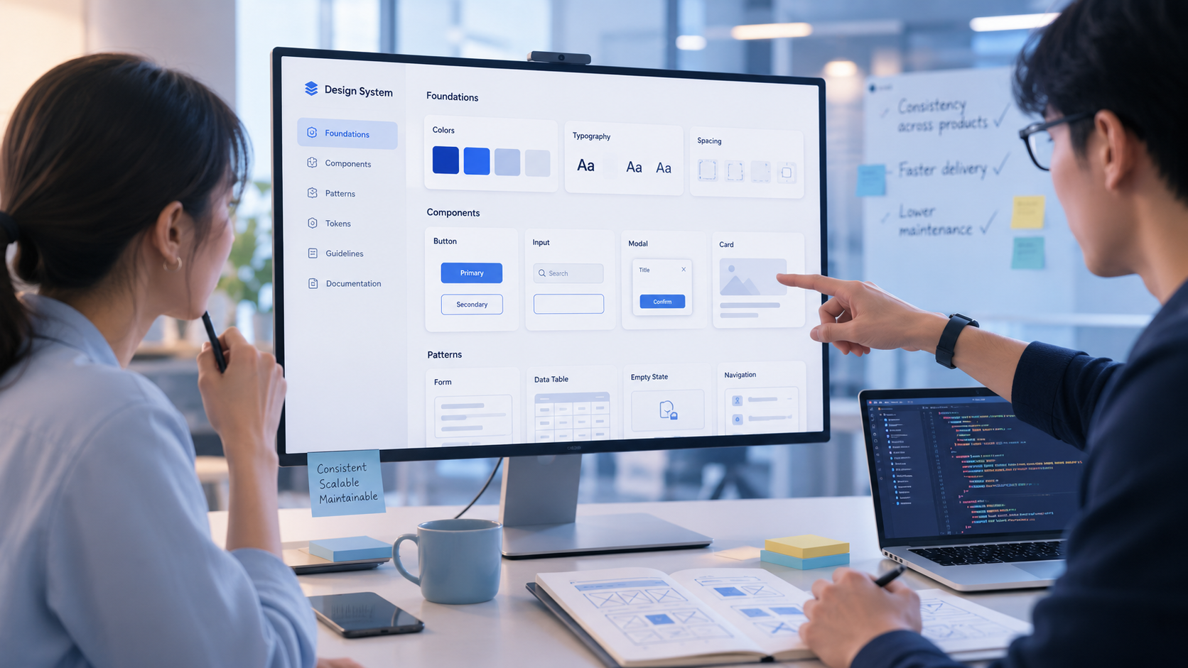 Design System คือมาตรฐานกลางที่ทำให้ทุกทีมใช้ภาษาเดียวกัน