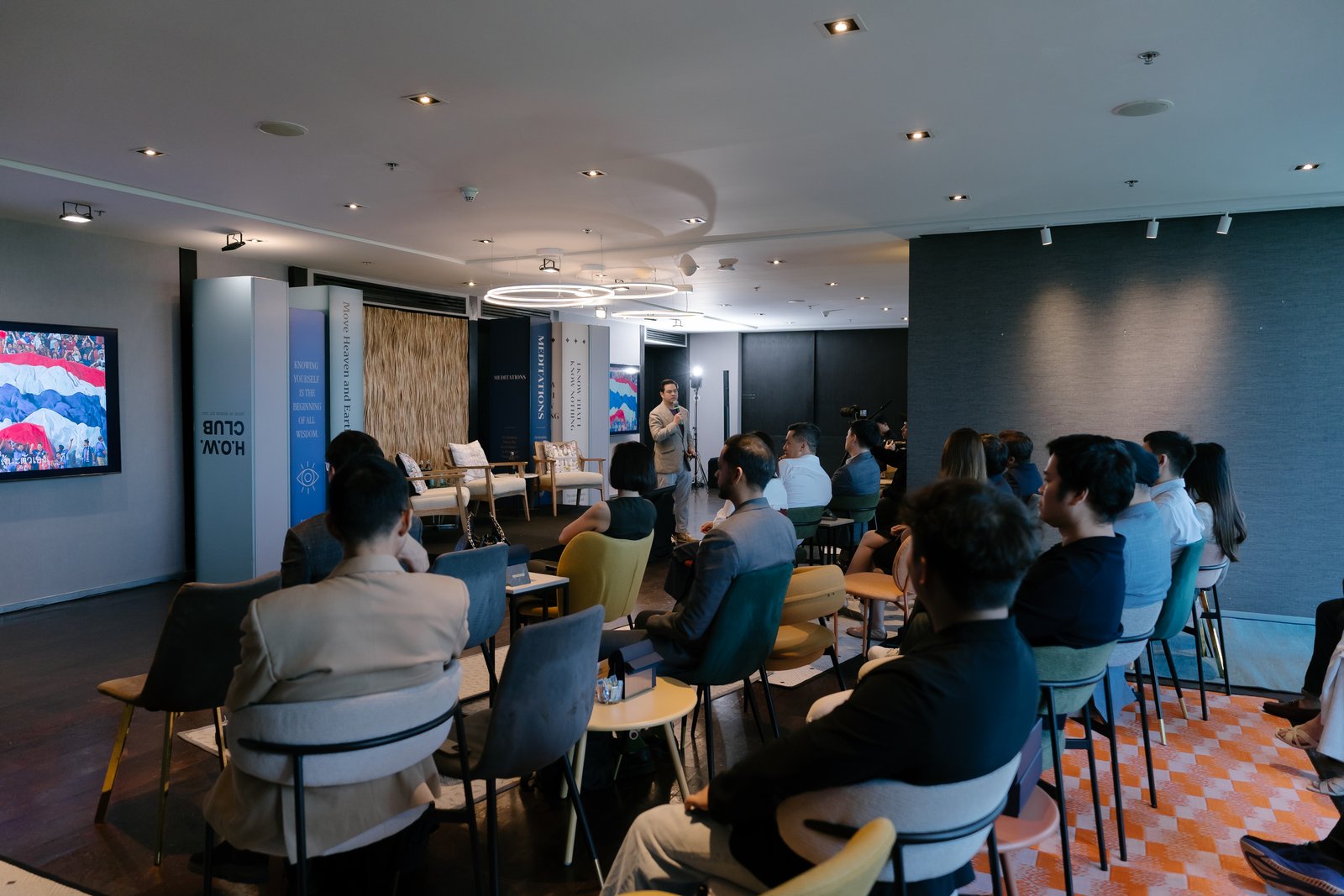 The atmosphere inside The Human Element in an AI-Driven World, hosted by Muze together with Google Cloud