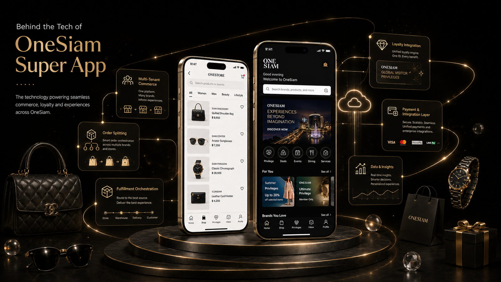 OneSiam Platform Architecture — Connected. Intelligent. Seamless.